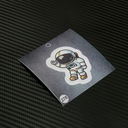 استیکر و برچسب فضا نورد