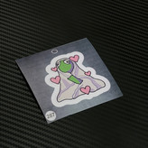 برچسب و استیکر قورباغه