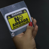 برچسب استیکر نو ایربگ