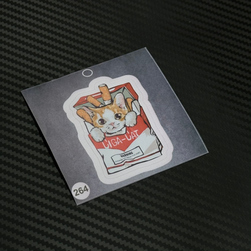 برچسب و استیکر گربه