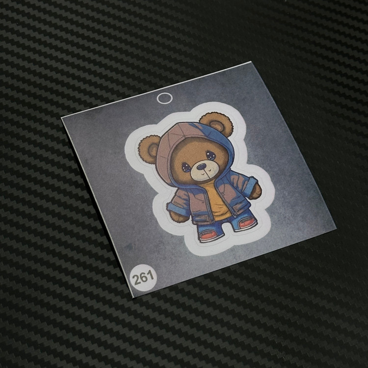 برچسب و استیکر خرس