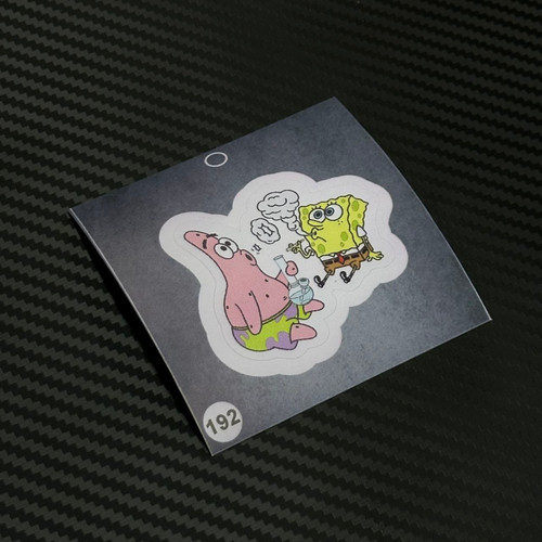 استیکر باب اسفنجی و پاتریک برند استیکر لئو مدل باب اسفنجی و پاتریک فان کد: 192