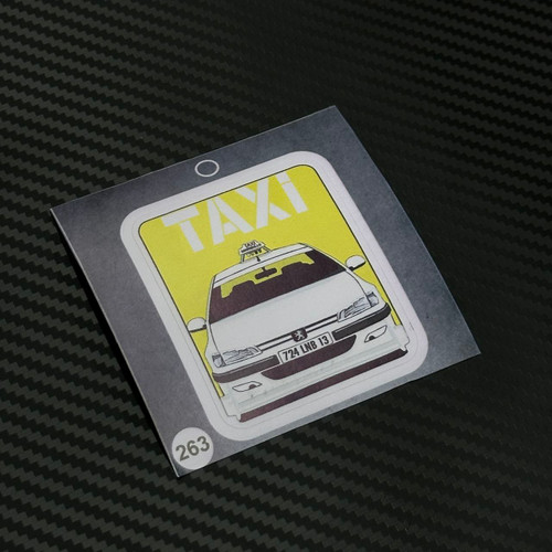 استیکر تاکسی برند استیکر لئو مدل فیلم تاکسی ۳ کد: ۲۶۳