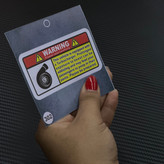 استیکر وارنینگ برند استیکر لئو مدل وارنینگ توربو کد ۳۰۲