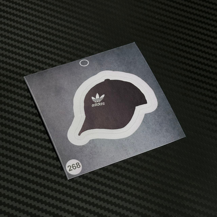 استیکر کلاه برند استیکر لئو مدل کلاه آدیداس کد ۲۶۸