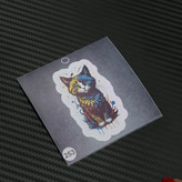 استیکر گربه برند استیکر لئو مدل گربه مینیاتوری کد ۲۵۳