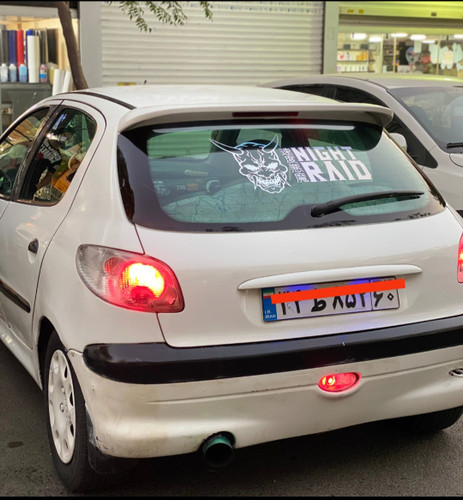 استیکر برشی NIGHT RAID برند استیکر لئو مدل برچسب نایت راید