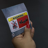 استیکر خودروهای لوازمی برند استیکر لئو مدل فابریکه کد ۶۰