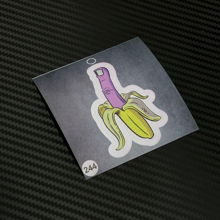 استیکر انگشت موز برند استیکر لئو مدل فان کد ۲۴۴