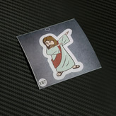 استیکر مسیح برند استیکر لئو مدل فوتبالی کد ۱۸۷