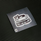 استیکر ۲۰۶ برند استیکر لئو مدل استیکر و برچسب ۲۰۶ سواران کد ۱۵۸