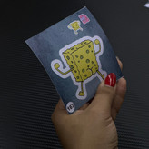 استیکر باب اسفنجی برند استیکر لئو مدل استیکر و برچسب باب اسفنجی قهرمان کد ۱۶۷