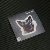 استیکر سگ برند استیکر لئو مدل عکاسی از سگ کد ۱۶۶