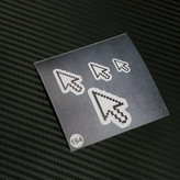 استیکر موس بلند استیکر لئو مدل موس کامپیوتر مینیاتوری کد ۱۶۴