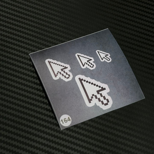 استیکر موس بلند استیکر لئو مدل موس کامپیوتر مینیاتوری کد ۱۶۴