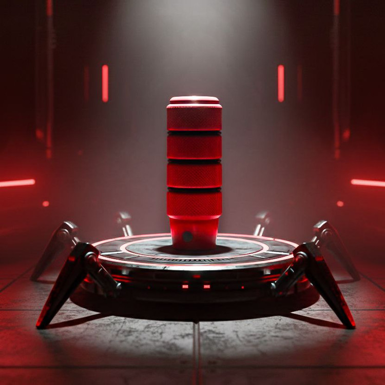 سردنده اسپرت ماشین قرمز