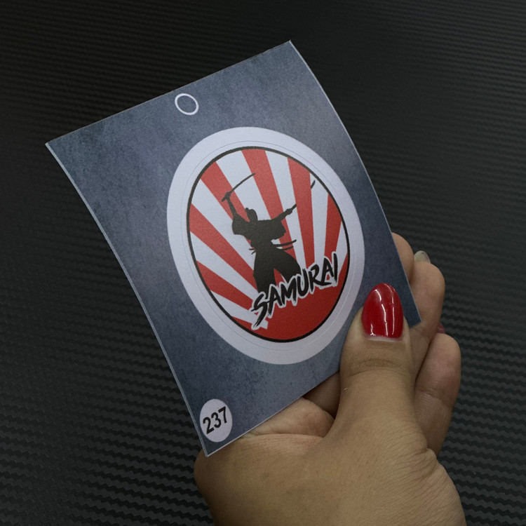 استیکر ژاپنی برند استیکر لئو مدل استیکر و برچسب سامورایی کد ۲۳۷