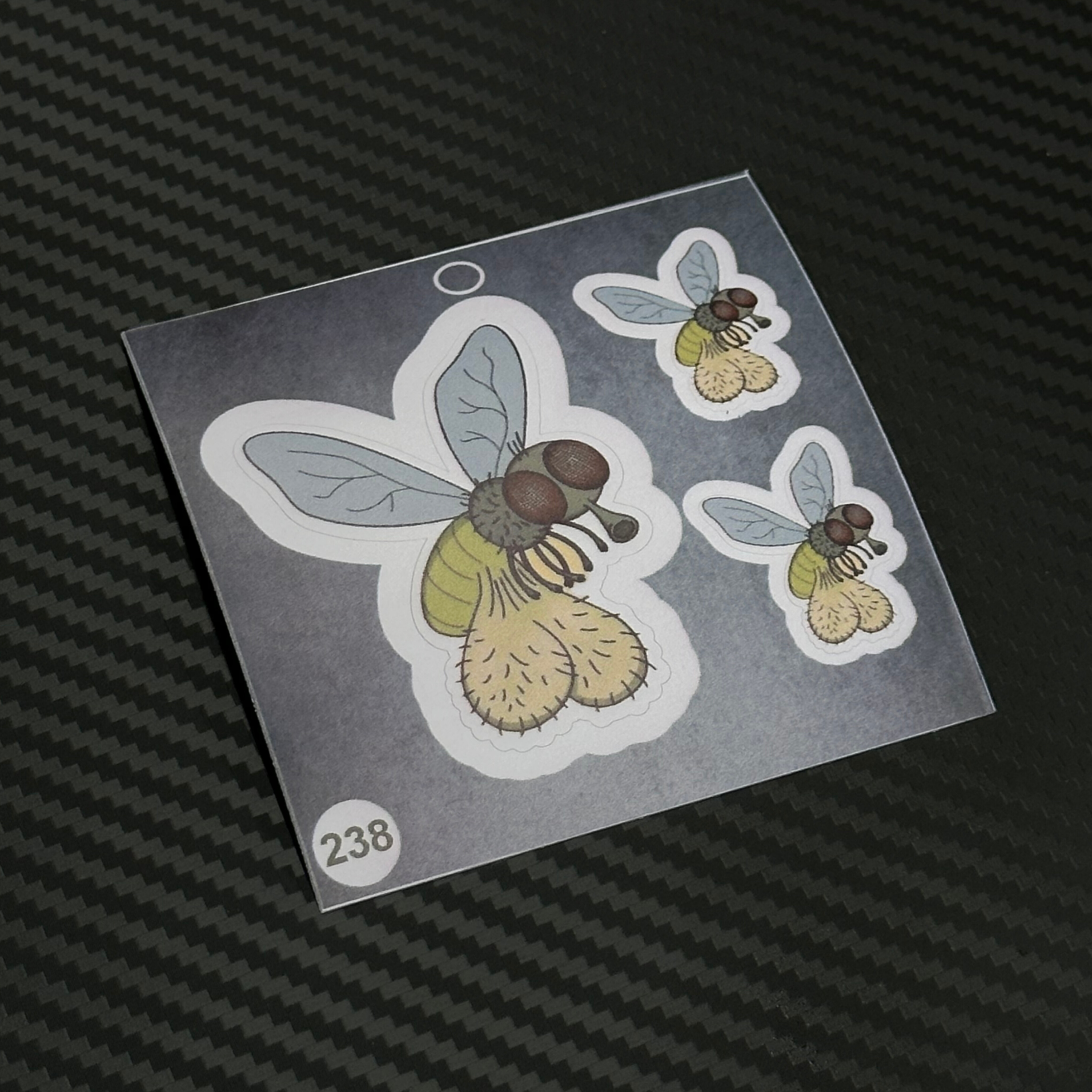 استیکر و برچسب پشه